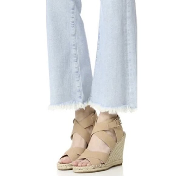 Joie Kaelyn Espadrille Strappy Open Toe Wedge Heel Sandal - Picture 5 of 15